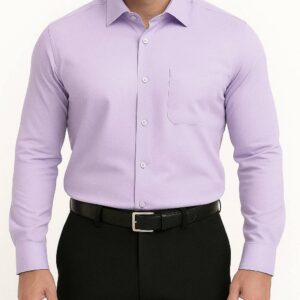پیراهن مردانه رنگ یاسی آستین بلند تیسور tisoor کد 4900